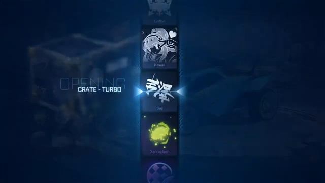 LUCKIEST CRATE OPENING! TITANIUM WHITE ENDO! Rocket League Turbo Crate Opening