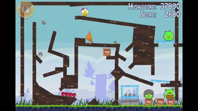 Angry Birds Golden Egg 1 Walkthrough смотреть онлайн
