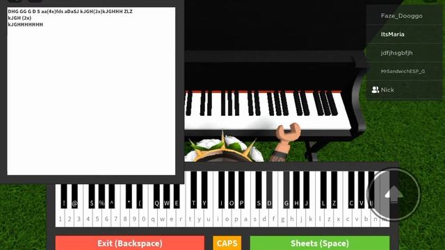 miraculous ladybug roblox piano смотреть онлайн
