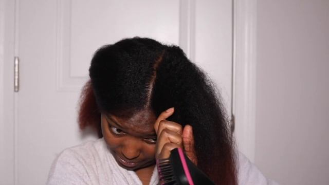 2020 Blow Out Routine on Natural Hair & Revlon Blow Drying Brush Review | Part 1 смотреть онлайн