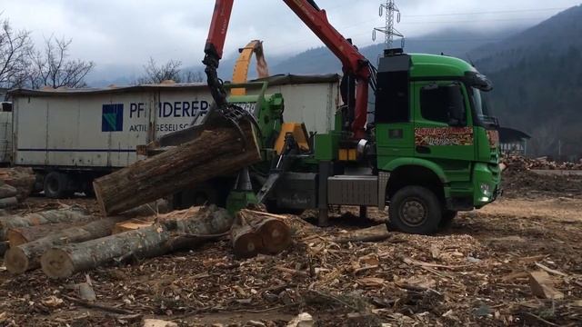 HEIZOHACK 14-800 AROCS CHIPPING HARD WOOD 2 смотреть онлайн