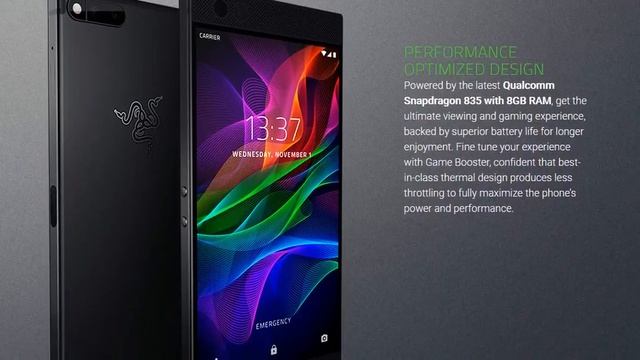 ☑️ Razer Smartphone For Gammers Web View & Specs смотреть онлайн
