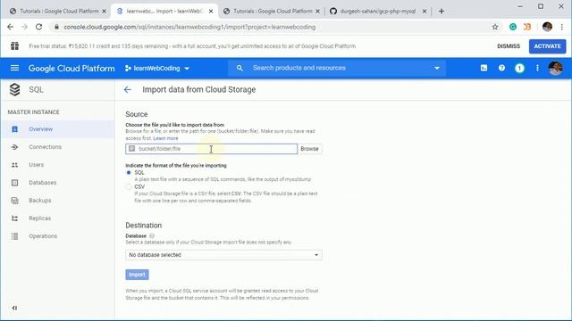 GCP Part12: Connect Google Cloud SQL Server from Compute Engine смотреть онлайн