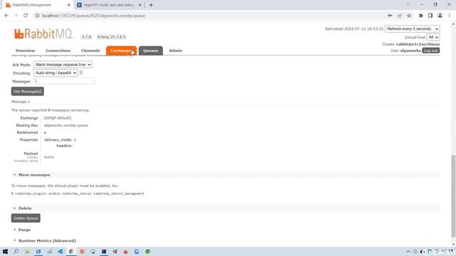 Como aumentar a segurança RabbitMQ com usuários e permissões смотреть онлайн