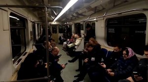Сокольническая линия метро. 81-717/714.5М «Номерной» № 2712. Бульвар Рокоссовского - Коммунарка.