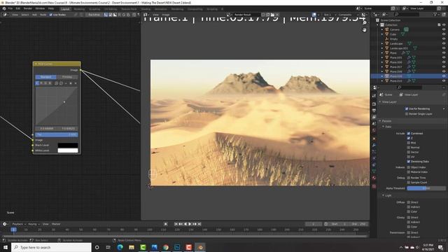 The Ultimate Blender 3D Environments Course смотреть онлайн