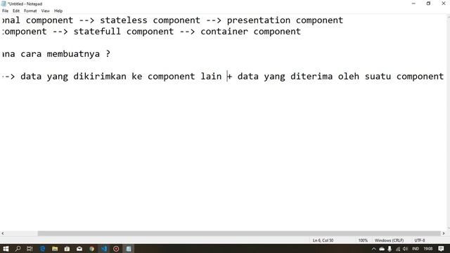#3 Mudah Belajar React - Belajar Component, State dan Props (What? Its Easy) смотреть онлайн