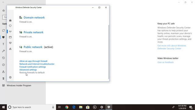 How to Restore Default Windows Defender Firewall Settings in Windows 10 смотреть онлайн