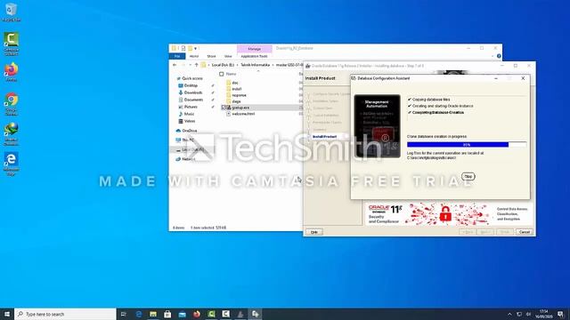 Install dan uninstall Oracle 11g смотреть онлайн