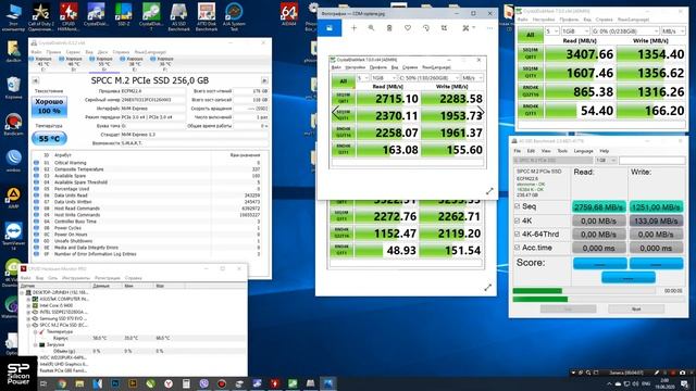 SSD диск SiliconPower A80 256Gb M.2 SP256GBP34A80M28 смотреть онлайн