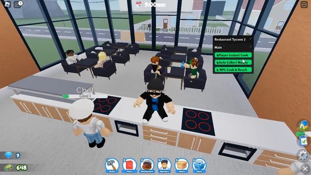 ROBLOX RESTAURANT TYCOON 2 [INSTANT COOK,REACH] SCRIPT - ROBLOX смотреть онлайн