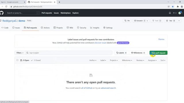 git pull request || How to merge code from one branch to another branch ? | Realtime examples || смотреть онлайн