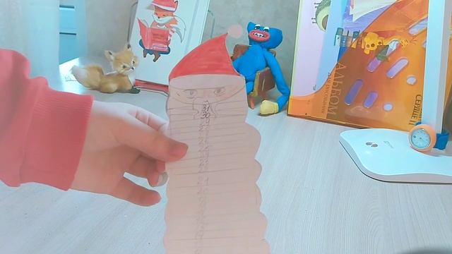 Как задикортровать рабочее место к Новому году? Календарь Дед мороз и гирлянда из бумажных шариков! смотреть онлайн