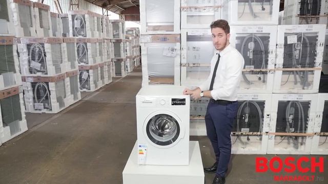 Bosch WAT28660BY | Elöltöltős mosógép bemutató videó смотреть онлайн