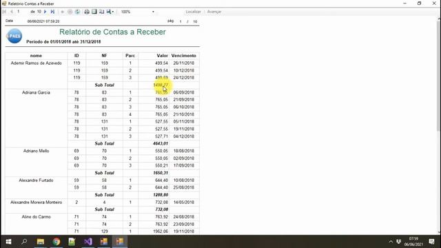Report Viewer agrupamento de dados com VB.Net (SQLite). Visual Studio 2019 - Vídeo 2 смотреть онлайн