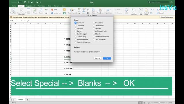 How to remove empty rows / Spaces in Excel - ItsVa Tech смотреть онлайн