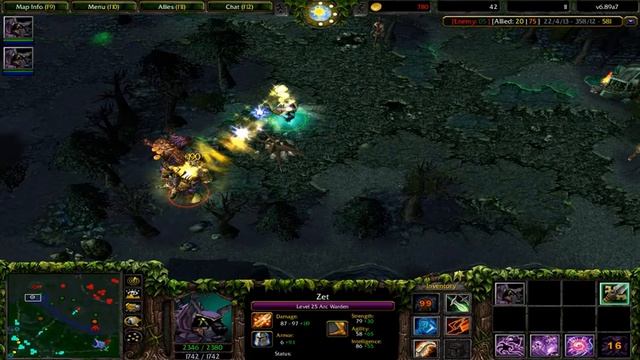 Dota 1 - How to outfarm Alchemist with Arc Warden by Abuserator смотреть онлайн