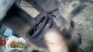 Переборка переднего суппорта Рено Логан