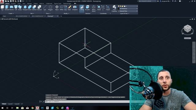AutoCAD 2020 21 22 - 3D BEGINNER - #3 смотреть онлайн