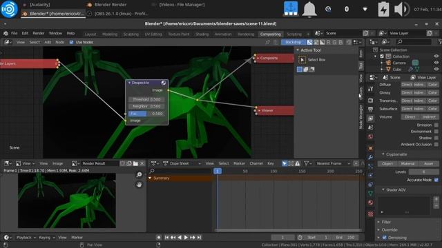Blender Compositor Despeckle Node: Baltimore смотреть онлайн