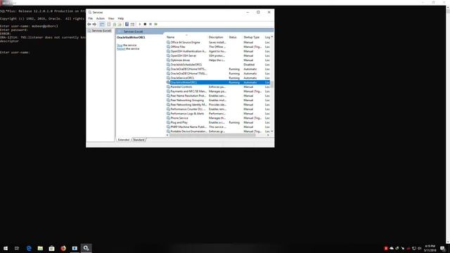 Fix ORA 12514 AND ORA 01033 IN ORACLE 12 2 0 1 0 смотреть онлайн