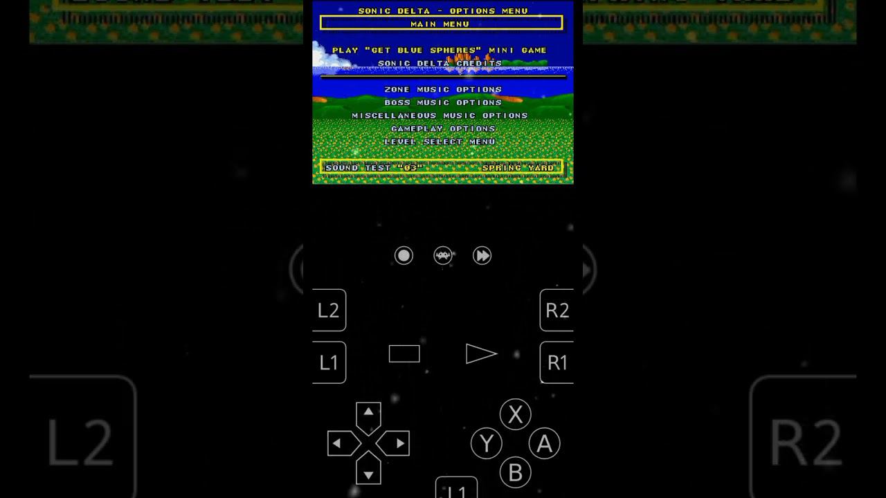 Level Select Menu In Sonic Delta Reloaded 40mb Hack of Sonic the Hedgehog! #christmas cheats смотреть онлайн