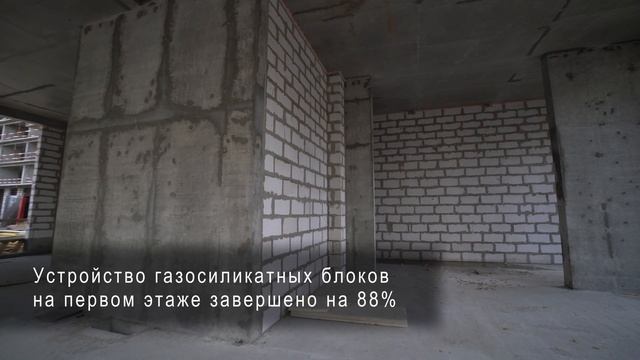 Комплекс Nametkin Tower - Ход строительства от ГК «Основа» (сентябрь-октябрь 2023) смотреть онлайн