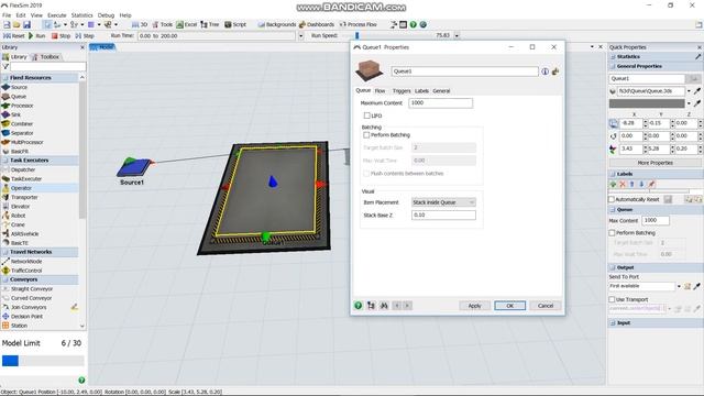 Flexsim - Aula 2 - Source, Queue, Processor e Sink смотреть онлайн