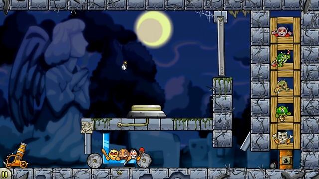 Roly Poly Monsters - Stage 4 Levels 11-20 Walkthrough - TapGame смотреть онлайн