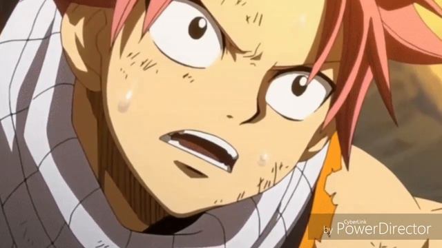 Аниме клип Нацу и Люси(где ты взялся на мою голову) смотреть онлайн