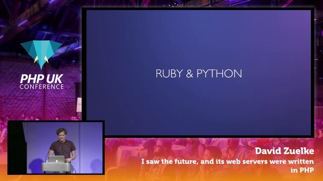 PHP UK Conference 2017 - David Zuelke - I saw the future, and its web servers were written in PHP смотреть онлайн