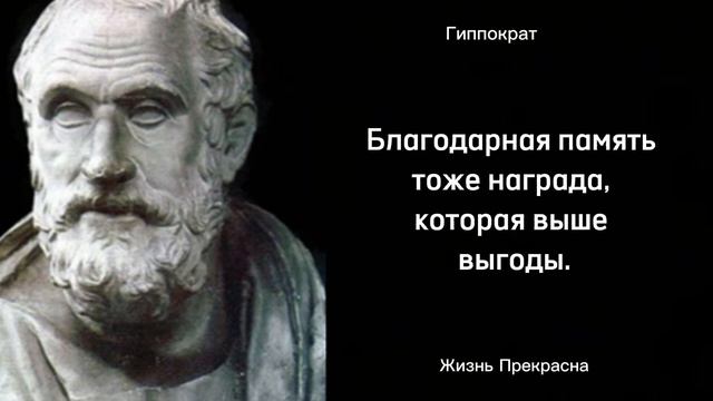 Великий врач Гиппократ. Цитаты, афоризмы, мудрые слова. смотреть онлайн