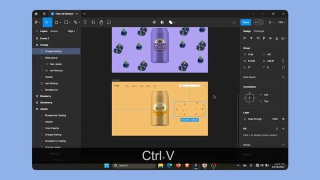 Fake 3d Rotation in Figma for Beginners смотреть онлайн