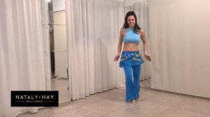 Online Belly Dance with Nataly Hay - YA TAB TAB Choreography  רקדנית בטן נטלי חי
