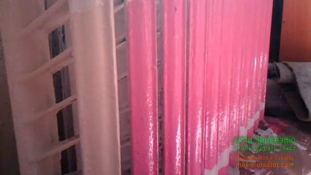 Как оригинально окрасить батарею в детской комнате! смотреть онлайн