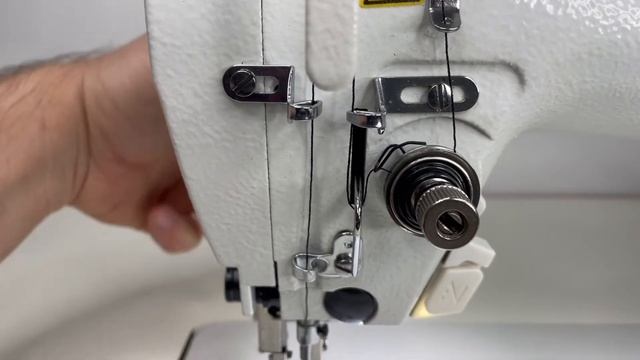 How To Thread PS-0303D Industrial Walking Foot Sewing Machine смотреть онлайн