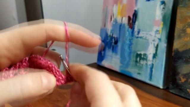 Купальник вязаный. Лиф с эффектом push-up смотреть онлайн