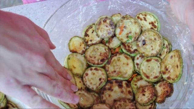 Овощной тортик-закуска с кабачками | Быстрый и простой рецепт от CookingOlya смотреть онлайн