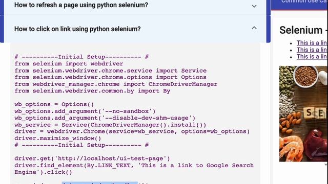 7. How to click on link using Python Selenium? смотреть онлайн