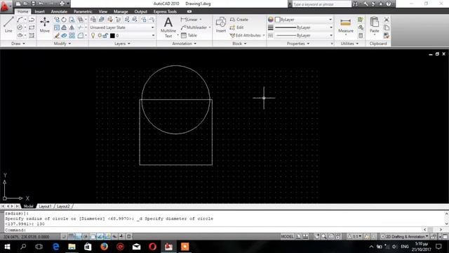 Εκμάθηση AutoCad βασικά εργαλεία - Learning AutoCad 2010 #part 1 смотреть онлайн