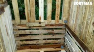 Товарищи смеялись когда парень строил КАРКАСНУЮ БАНЮ из ПОДДОНОВ. А сейчас мечтают в ней попариться