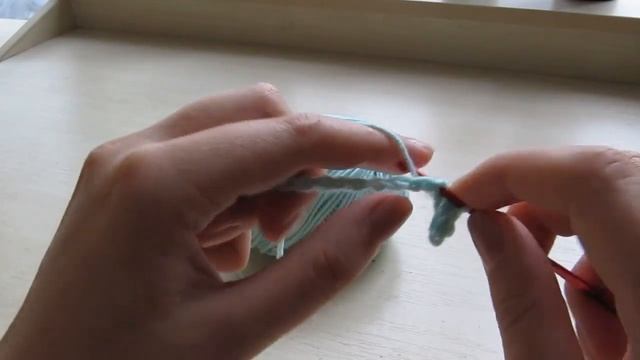 Вязание крючком - Столбик без накида смотреть онлайн