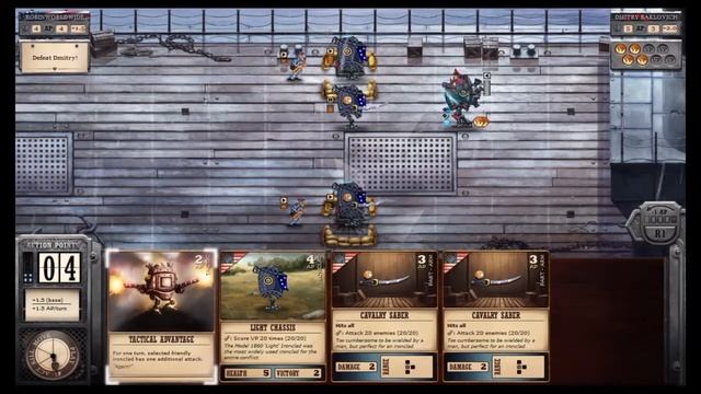 Ironclad Tactics - Dmitry Boss Fight смотреть онлайн