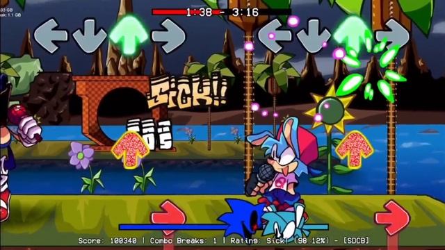 Unknown Suffering V3 But Sonic.Exe Sing It (Playable)(Charted)(FNF COVER) смотреть онлайн