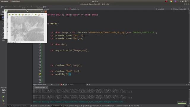 OPENCV & C++ TUTORIALS - 35 | Histogram Equalization - 1 | equalizeHist() смотреть онлайн