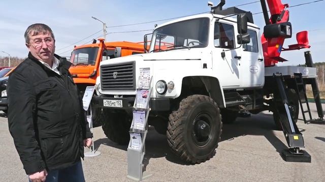 Обзор автогидроподъемника SOCAGE ЧАЙКА-Т322 смотреть онлайн