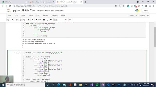 Python Programming Language in Tamil | Prime Numbers | Printing Prime Numbers in a Given Interval смотреть онлайн