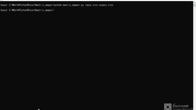 【Python】Excelの行と列を入れ替える смотреть онлайн