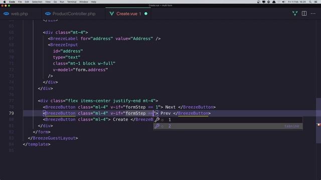 Multistep Forms with Laravel & Inertia JS - Laravel Tutorial смотреть онлайн