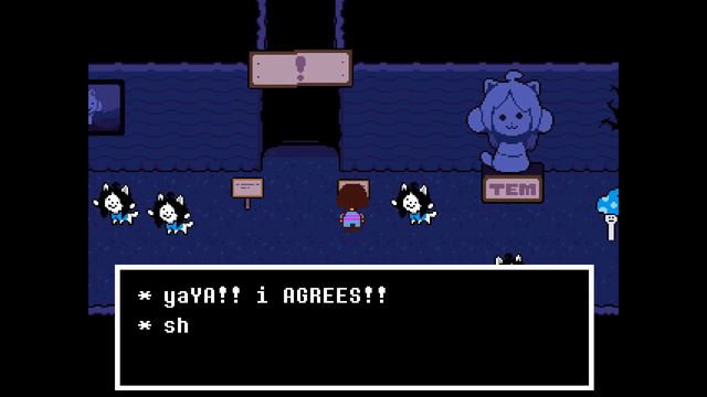 [Undertale] welcom to... tem village!!! (English Fandub) смотреть онлайн